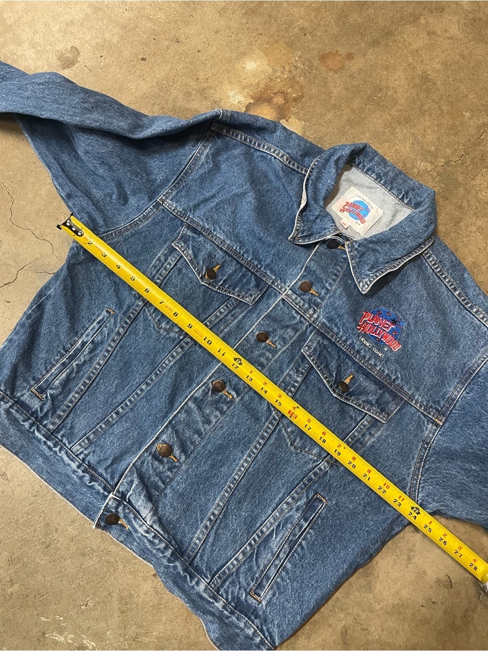 Vintage Planet Hollywood Jean Jacket - Picture 4 of 5